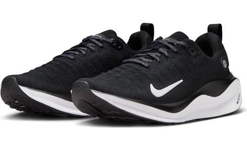 Nike InfinityRN 4 Men's Road Running Shoes (Extra Wide) (FN0881-001, Black/White) Size 9