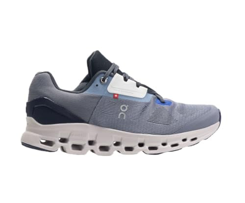 On Cloudstratus Mens Shoes Size 14, Color: Fossil Midnight-Grey