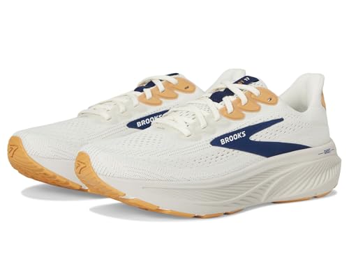 Brooks Men's Ghost 17 Coconut/Moonbeam/Blue 13 Medium