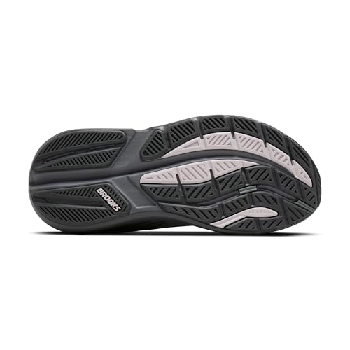 Brooks Women’s Ghost Max 3 Neutral Running & Walking Shoe - Harbor Mist/Poppy Seed/Pink - 9 Medium