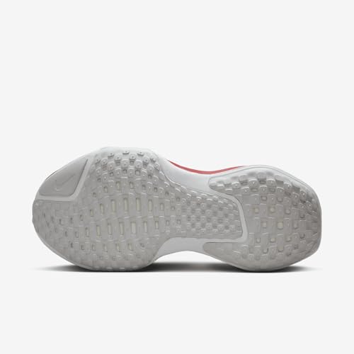 Nike Invincible 3 Men's Road Running Shoes (Extra Wide) (FN1187-101, White/Fire Red/Cement Grey/Black) Size 7.5