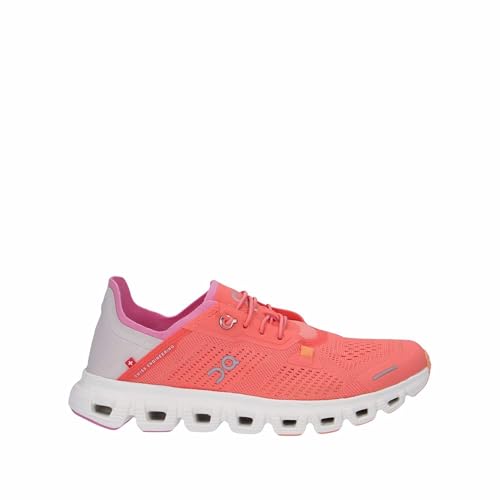 On Womens, Cloud 6 Coast Salmon/Pearl 7.5 Medium
