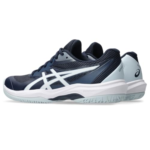 ASICS Women's Game FlyteFoam Tennis Shoes, 9, Midnight/White