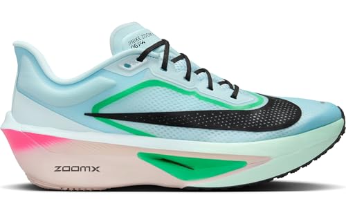 Nike Zoom Fly 6 Men's Road Racing Shoes (Glacier Ice/Hyper Pink/Green Shock/Black) Size 11
