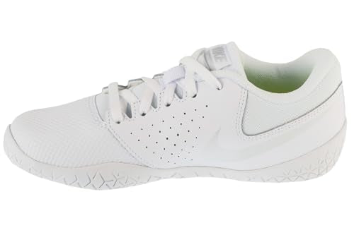 Nike Girl's Youth Cheer Sideline IV Cheerleading Shoes (3 M US Little Kid, White/Pure Platinum/White)