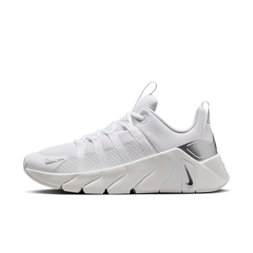 Nike Womens, Free Metcon 7, White/Metallic Silver/Photon Dust, 7.5 Medium
