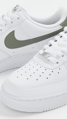 Nike Men's Air Force 1 '07 ESS Sneakers, White/Lt Army, 11.5 Medium US
