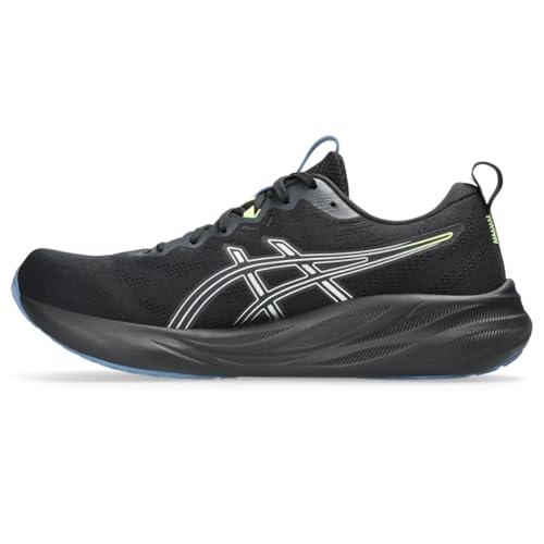 ASICS Men's Gel-Pulse 16 Running Shoes, 10.5, Black/Pure Silver