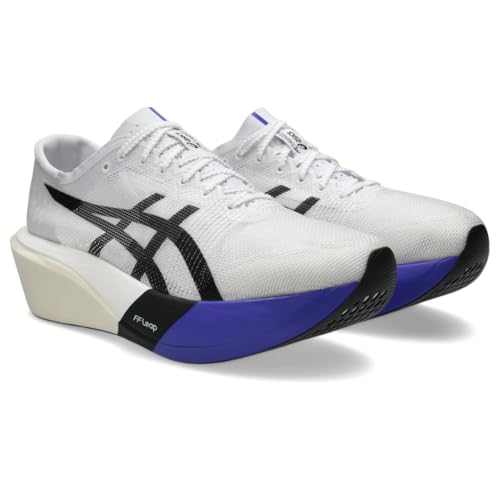 ASICS Unisex METASPEED Edge Tokyo Running Shoes, 11M / 12.5W, White/Cobalt Burst