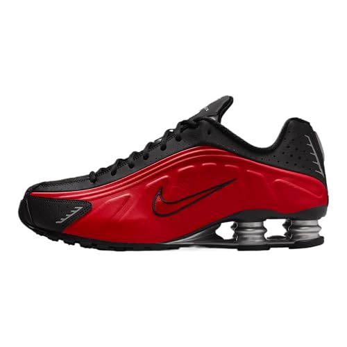 Nike Shox R4 SneakerMen's, University Red University Red Black, 8.5 US