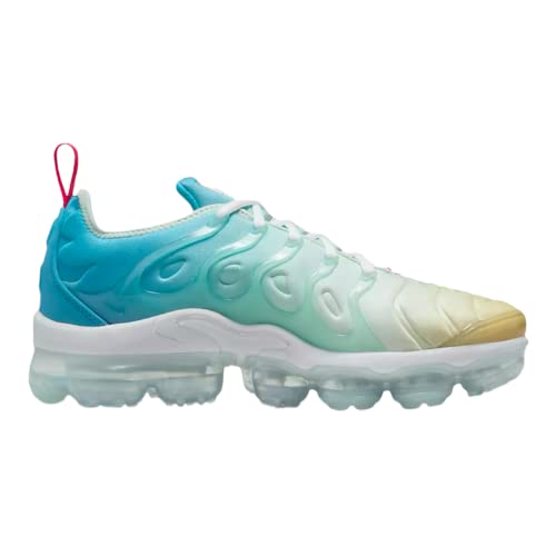 Nike womens Vapormax Plus Shoes, Mint Foam/Metallic Silver, 8