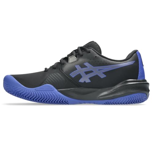 ASICS Men's Gel-Challenger 15 Clay Tennis Shoes, 14, Black/Dark Cobalt