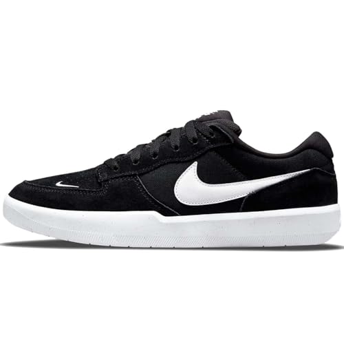 Nike SB Force 58 Skate Shoes (CZ2959-001, Black/Black/White) Size 10