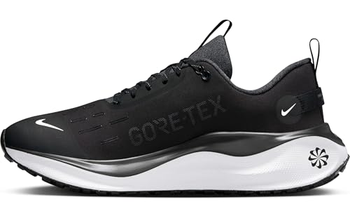 Nike InfinityRN 4 Gore-TEX Men's Waterproof Road Running Shoes (HQ0265-001, Black/Anthracite/Volt/White) Size 8
