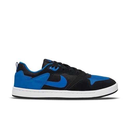 Nike Men's Sb Alleyoop Skate Shoe, Black/Royal Blue-black, 10