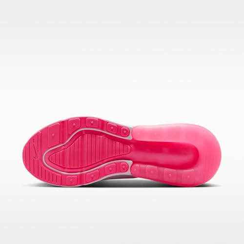 Nike Air Max 270 Women's Shoes (White/White/Hyper Pink) Size 7