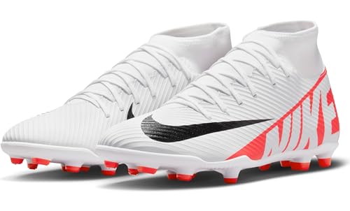 Nike Superfly 9 Club Fg/MG, Men's Alta, Bright Crimson White Black, 46 EU