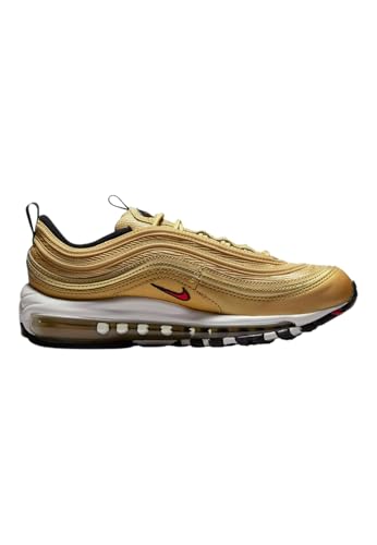 Nike Womens Air Max 97 Shoes Gymnastics Shoes for Women Size 7, Gold, 40.5 EU
