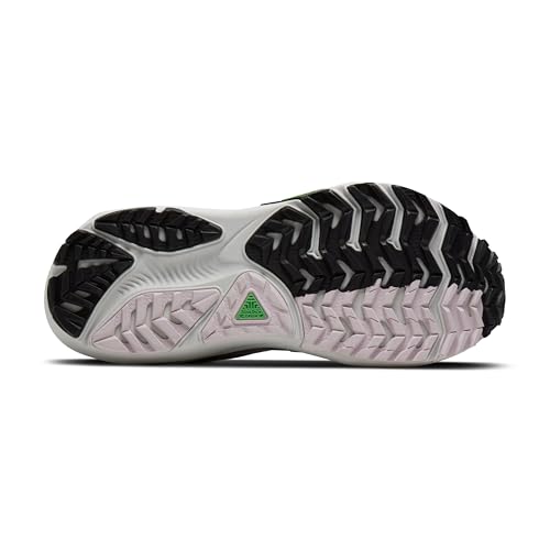 Brooks Women's Ghost Trail, Off-Road Running Shoe for Rugged Terrain - Poppy Seed/Black/Pink - 8 Medium