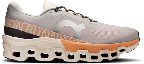On Mens Cloudmonster 2 Glacier/Tangerine 11.5 M