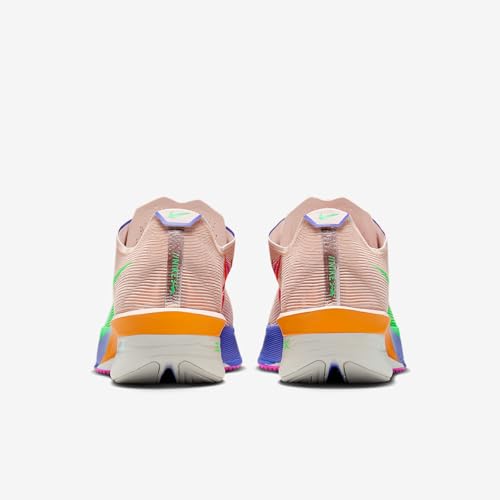 Nike Vaporfly 4 "Eliud Kipchoge Women's Road Racing Shoes (Silt Red/Fire Pink/Bright Ceramic/Green Shock) Size 6
