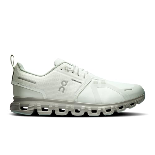 On Womens Cloud 6 Waterproof Iceberg/Tin 7.5 Medium
