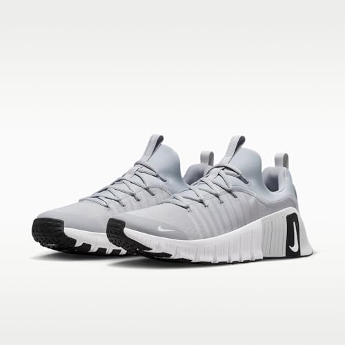 Nike Men's Free Metcon 6, Wolf Grey/White/Photon Dust/Black 9.5 Medium