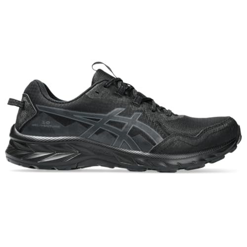 ASICS Men's Gel-Venture 10 Running Shoes, 14, Black/Graphite Grey