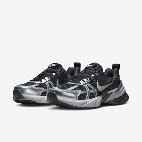 Nike V2K Run Women's Shoes (FD0736-005, Black/Anthracite/Dark Smoke Grey/Metallic Silver) Size 7