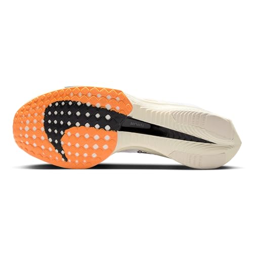 Nike Women's ZoomX VaporFly 3 Road Racing Shoes (10 US, White/Black/Phantom)