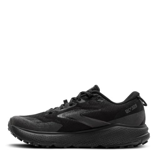 Brooks Men's Divide 6 GtxSneaker, Black Black Ebony, 10 US