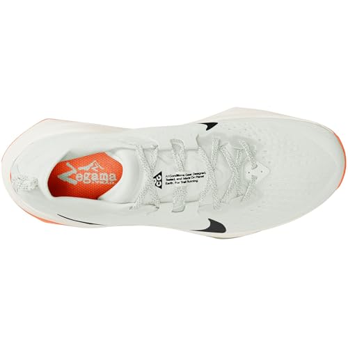 Nike Men's ACG Zegama, White/Black/Phantom/Orange, 8 Medium US