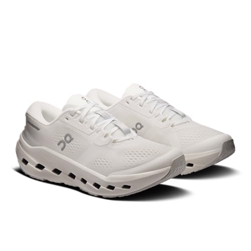 On Women's Cloudrunner 3 Sneakers, White | Ivory, 10 Medium US