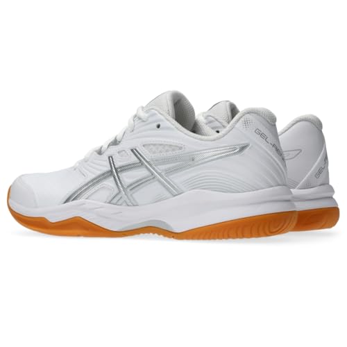 ASICS Women's Gel-RENMA 2 Pickleball Shoes, 5, White/Pure Silver