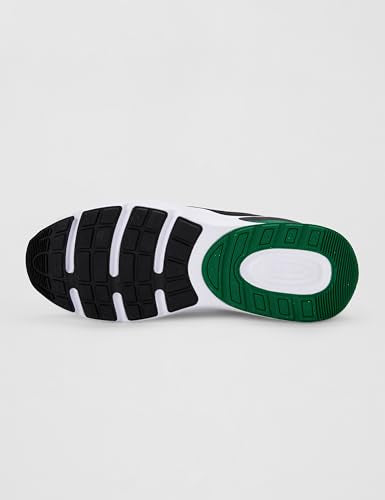 Nike Big Kids' Air Max Nova Shoes, White/Metallic Gold-Malachite-Black, 6Y