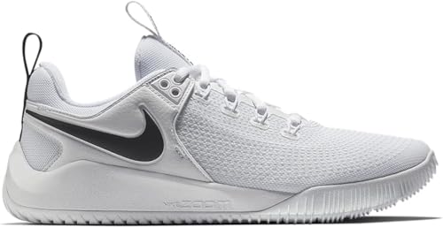 Nike Womens Zoom Hyperace 2 Volleyball Shoes Size 8 White/Black