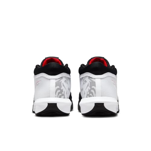 NIKE Lebron Witness 8 Basketball Shoes (FB2239-103, White/University Red/Black) Size 10