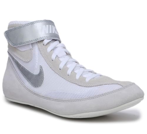 Nike Speedsweep VII Wrestling Boots White/Silver