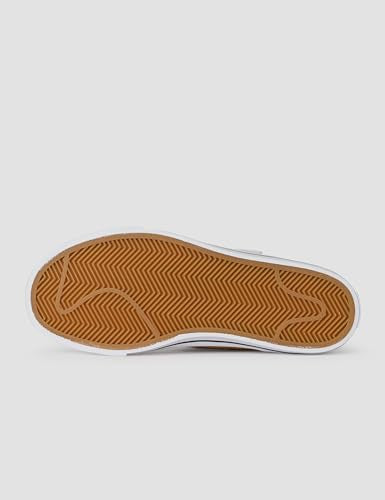 Nike Unisex Kids Court Legacy, White/Black/Desert Ochre/Gum Light Brown, 1Y