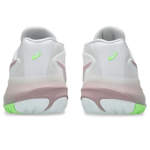ASICS Women's Gel-Resolution X Tennis Shoes, 9, White/MORGANITE