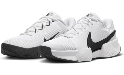 Nike GP Challenge Pro Women's Tennis Shoes (FB3146-100, White/White/Black) Size 6