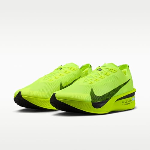 Nike Vaporfly 4 Men's Road Racing Shoes (Volt/Black) Size 9
