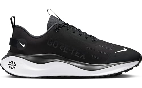 Nike InfinityRN 4 Gore-TEX Men's Waterproof Road Running Shoes (HQ0265-001, Black/Anthracite/Volt/White) Size 8