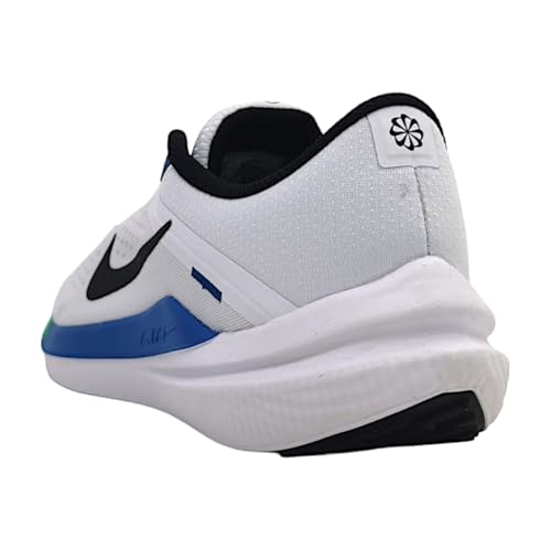 Nike Winflo 10 Men's Road Running Shoes (DV4022-103, White/Star Blue/Green Strike/Black) Size 8.5