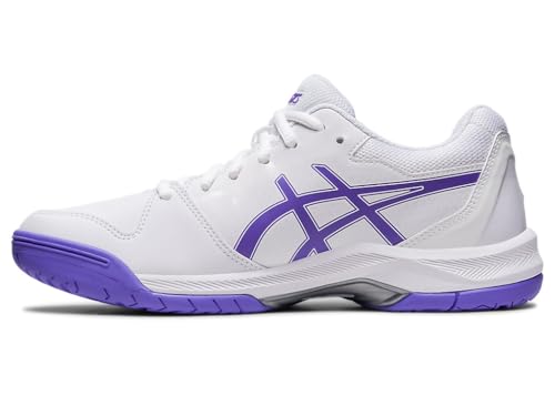 ASICS Women's Gel-Dedicate 7 Tennis Shoes, 9, White/Amethyst