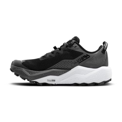 Brooks Men’s Caldera 8 Ultra Trail Running Shoe - Black/Blackened Pearl/White - 10.5 Medium