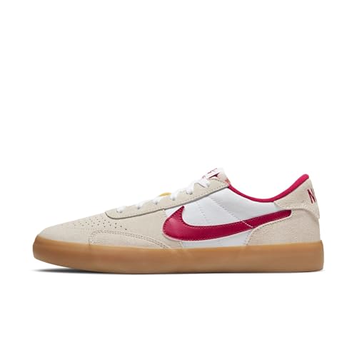 Nike Men Sb Heritage Vulc Summit Skateboarding Shoe, White/Red, 9 UK