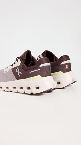 On Women's Cloudrunner 2 Waterproof Sneakers, Zinc/Seedling, Grey, Brown, 9 Medium US