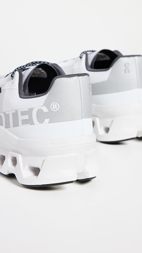 On Men's Cloudmonster Sneakers, All White, 13 Medium US