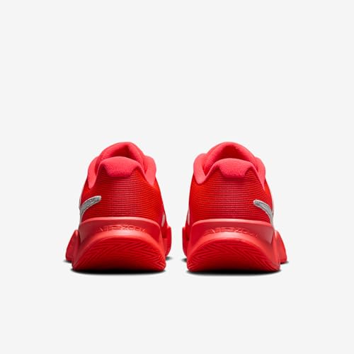 Nike GP Challenge Pro Premium Women's Hard Court Tennis Shoes (Bright Crimson/Metallic Silver) Size 7.5
